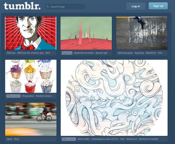 全新媒体轻博客Tumblr博客数量破1亿 当前最受年轻人欢迎的社交网站之一